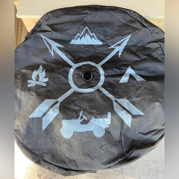 Jeep Wrangler Spare Tire Cover - New - Picture 2 of 2